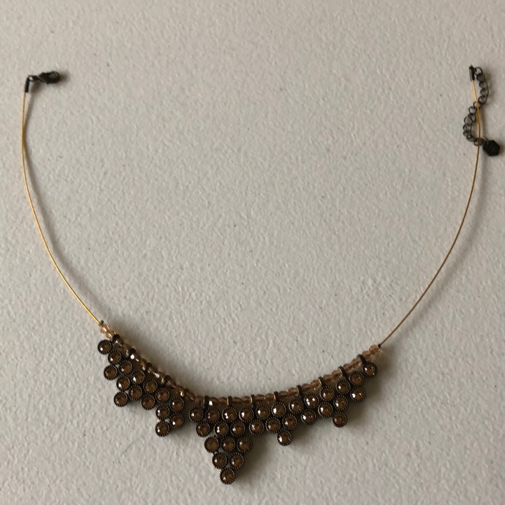 Touchstone Crystal Antique Gala Necklace